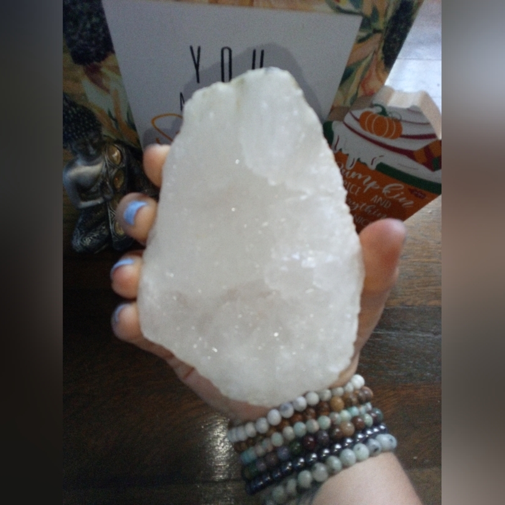 Clear Quartz Geode From Brazil